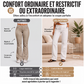 Pantalon cargo décontracté à cordon de serrage pour femme