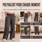 Pantalon cargo décontracté à cordon de serrage pour femme