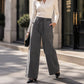 Pantalon cargo décontracté à cordon de serrage pour femme
