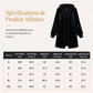 Cardigan à capuche décontracté en velours pour femme