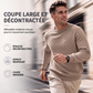 Sweat à col rond pour homme avec imprimé damier