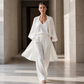 Ensemble 3 pièces pour femme : gilet, débardeur et pantalon