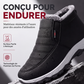 Bottes de neige chaudes à enfiler pour hommes, hiver