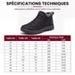 Bottes de neige chaudes à enfiler pour hommes, hiver