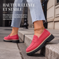 Mocassins à enfiler décontractés pour femme