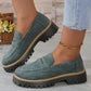 Mocassins à enfiler décontractés pour femme