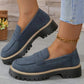 Mocassins à enfiler décontractés pour femme