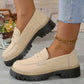 Mocassins à enfiler décontractés pour femme