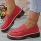 Mocassins à enfiler décontractés pour femme