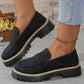 Mocassins à enfiler décontractés pour femme