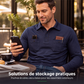 Chemise confortable pour toute la journée
