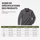 Chemise confortable pour toute la journée