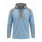 Sweat à capuche décontracté en maille color-block pour homme