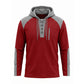 Sweat à capuche décontracté en maille color-block pour homme