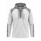 Sweat à capuche décontracté en maille color-block pour homme