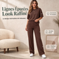 Ensemble de détente féminin au style chic décontracté