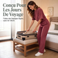 Ensemble de détente féminin au style chic décontracté