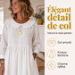 Robe longue maxi à manches longues et coupe ample pour femme, avec poches
