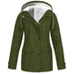 Veste à capuche femme doublée polaire et coupe-vent