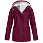 Veste à capuche femme doublée polaire et coupe-vent