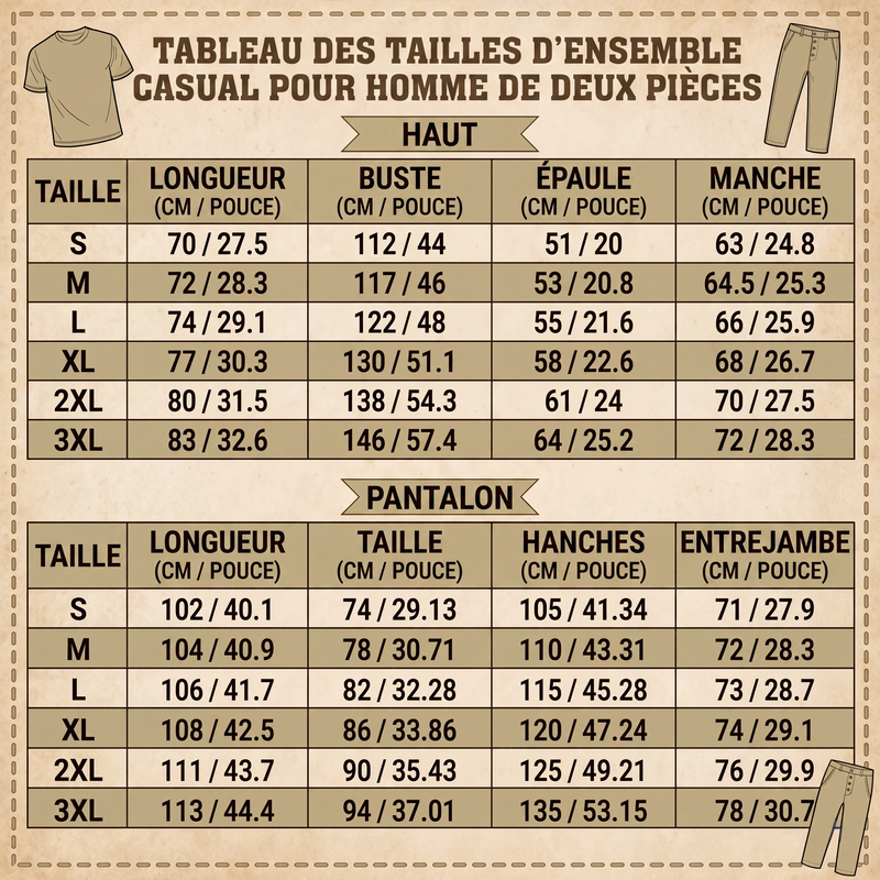 Ensemble de survêtement à capuche décontracté pour homme
