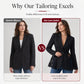 Women Lace Patchwork Blazer Jacket
