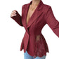 Women Lace Patchwork Blazer Jacket