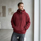 Hoodie décontracté pour homme, col montant, coupe ample