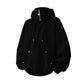 Hoodie décontracté pour homme, col montant, coupe ample