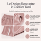 Pantalon large en velours élégant pour femme