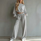 Ensemble 2 pièces sweat et pantalon pour femme