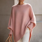 Pull-over col ras du cou pour femmes grande taille