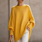 Pull-over col ras du cou pour femmes grande taille