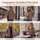 Manteau en polaire décontracté ample pour femme