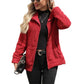Manteau en polaire décontracté ample pour femme