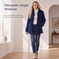 Veste d'hiver pour femme à col montant et fermeture éclair intégrale