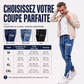 Joggers en denim pour homme, coupe slim, taille élastique