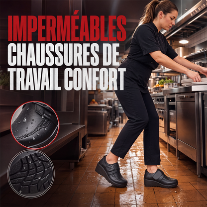 Chaussures de travail confortables et imperméables