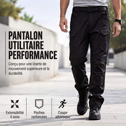 Pantalons cargo extensibles d'extérieur pour hommes
