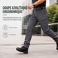 Pantalons cargo extensibles d'extérieur pour hommes