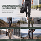 Pantalons cargo extensibles d'extérieur pour hommes
