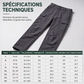 Pantalons cargo extensibles d'extérieur pour hommes