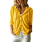 Cardigan boutonné à capuche pour femme, coupe décontractée
