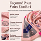 Châle enveloppant chaud d'hiver pour femme