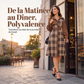 Robe femme rétro à carreaux et boutons