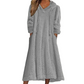 Robe de détente décontractée à capuche en peluche pour femme