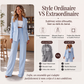 Ensemble 2 pièces élégant pour femme : blazer et pantalon