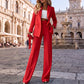 Ensemble 2 pièces élégant pour femme : blazer et pantalon