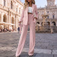 Ensemble 2 pièces élégant pour femme : blazer et pantalon