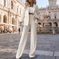 Ensemble 2 pièces élégant pour femme : blazer et pantalon